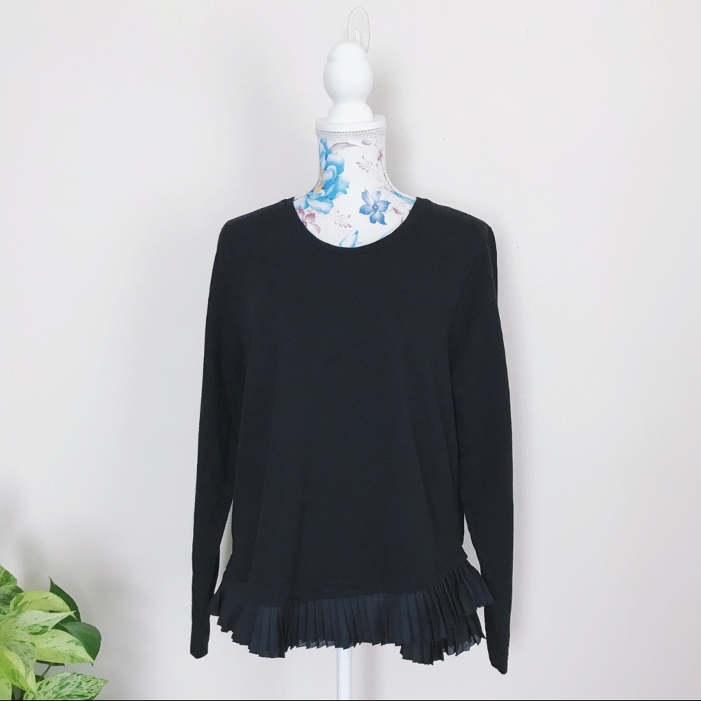 J. Crew Ruffle Sweatshirt